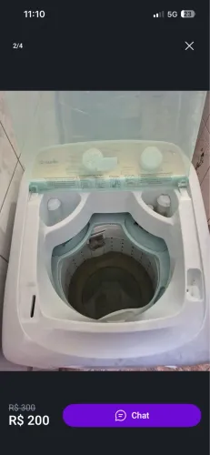 Máquina de lavar 6kg