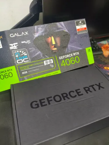 Placa de Vídeo GALAX RTX 4060 1-CLICK OC 2X V2, 8GB, GDDR6