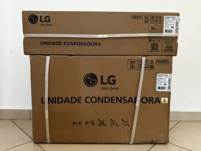 Ar-condicionado Split Dual Inverter LG Voice+AI 9000Btus - Novo Lacrado 1 Ano de Garantia