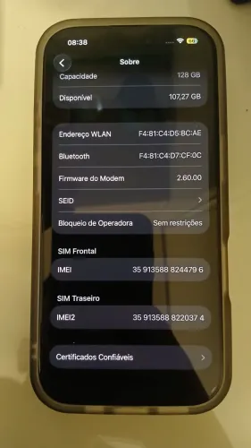 Iphone 16 Pro até 12x sem juros no cartão