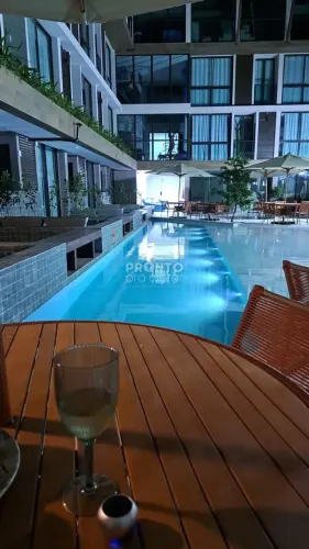 Flat com piscina privativa na praia de Porto de Galinhas, Ipojuca - PE