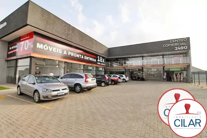 Imobiliária Cilar Aluga Loja em Fazenda Rio Grande com 46,27m², Ref. 07565.028-CILAR
