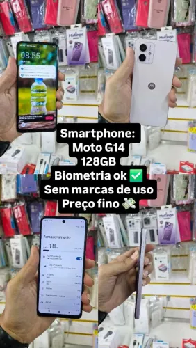 Moto G14 128gb sem marcas de uso