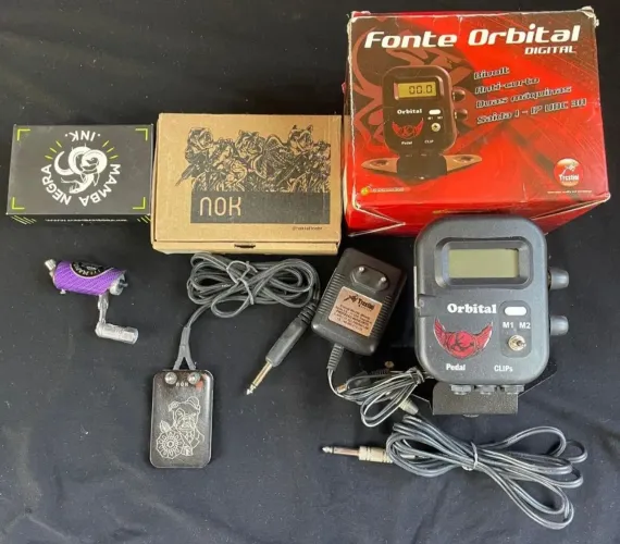 KIT PARA TATUAR COMPLETO