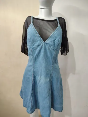 Vestido jeans feminino desapego