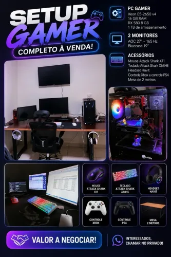 Pc gamer completo