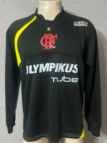 Casaco treino do Flamengo Olympikus Preto Tam.G