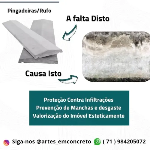 RUFOS EM CONCRETO MACIÇO 