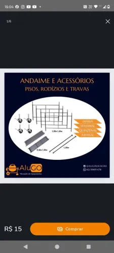 Alugueis de ferramentas