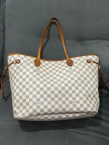 BOLSA LOUIS VUITTON DAMIER AZUR NEVERFULL GM