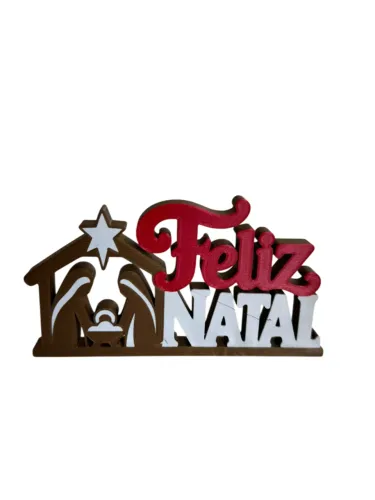 Enfeite de Feliz Natal