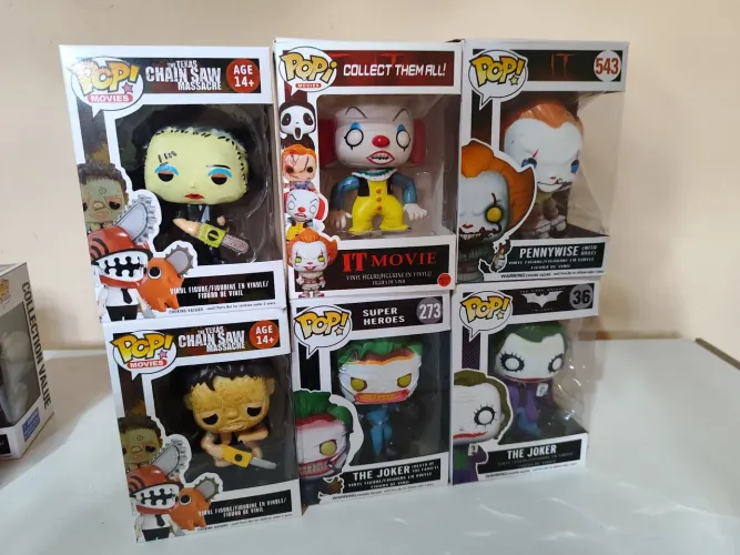 Fundo Pop Colecionáveis (fotos reais)