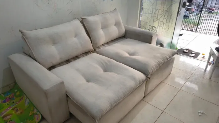 Sofá reclinável