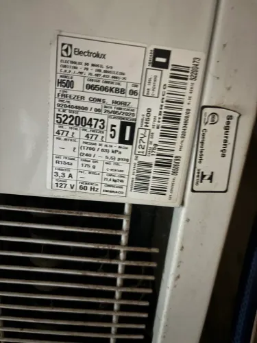 Freezer 477lt