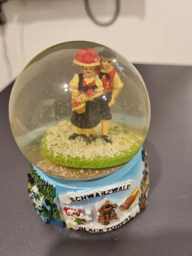 Globo de neve alemão rota floresta negra