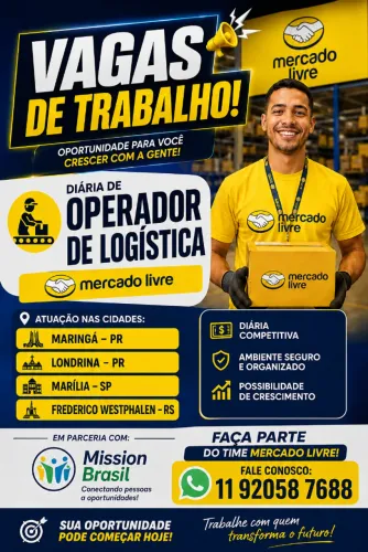Operador de logística (DIÁRISTA)