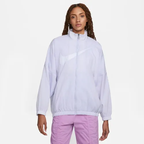 casaco nike swoosh lilas 
