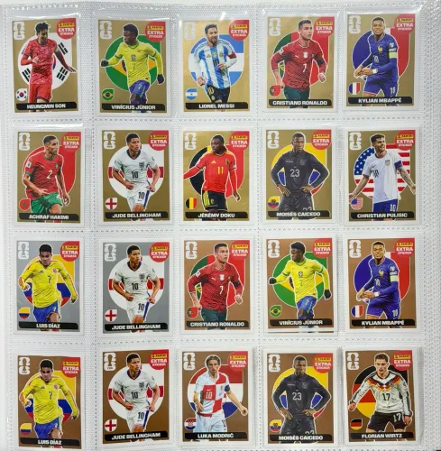 FIGURINHAS EXTRA LEGENDS COPA 2026
