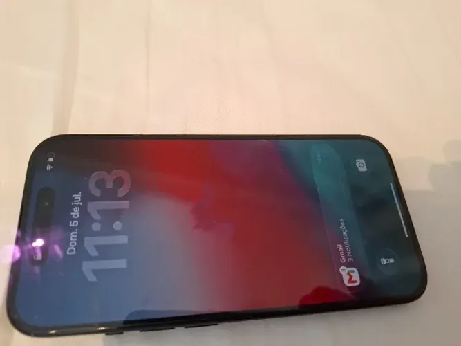 Iphone 15 256Gb preto R$3.200