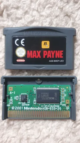 Max Payne Advance GBA Game Boy Advance - ORIGINAL