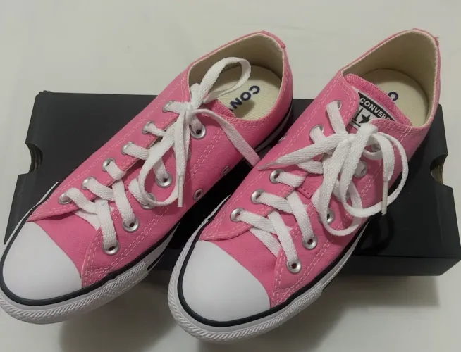 Tenis converse chuck taylor rosa tam 36