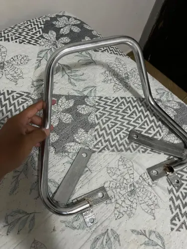 Bagageiro Alça alta Fan / Start 2025/26 troco em churrasqueira + volta em dinheiro minha
