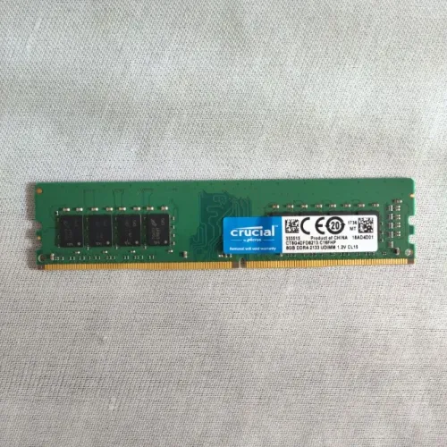 Memória RAM Crucial 8GB DDR4 2133 1.2v