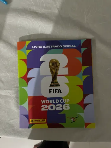 Álbum figurinha da copa panini 2026