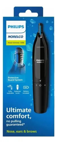 Philips Norelco 1000 Aparador Pelo Ouvido Sobrancelha Nariz Nosetrimmer 1605