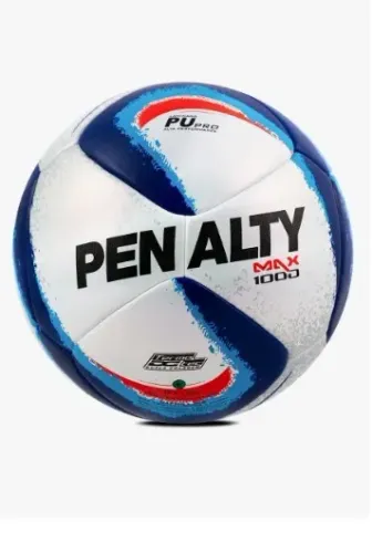 Bola Penalty Max 1000 Futsal Profissional Futebol Cor Azul,