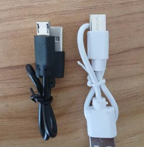 Cabo USB Micro + Tipo C 80 cm - Carregamento e Dados