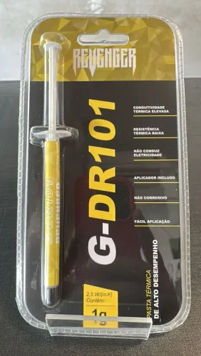 Pasta Térmica com Pazinha Cinca  2,5 E/(m.k) Contém 1g - Unidade 