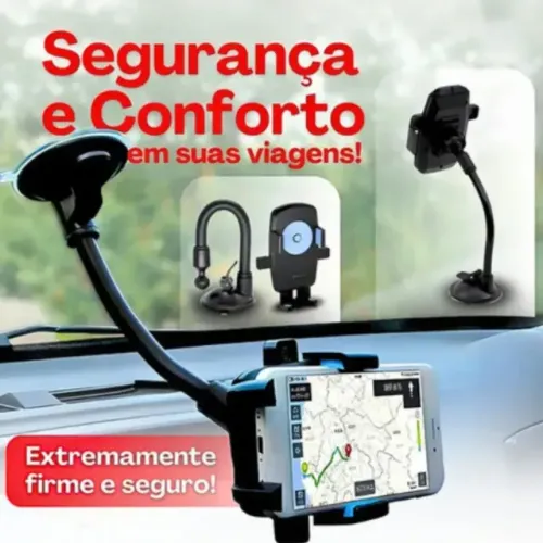 Suporte Veicular It-blue Ventosa Fixação Forte Universal