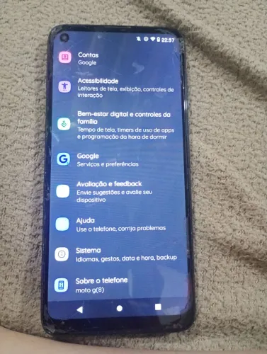Celular MotoG8 (com detalhes)