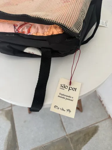 Bolsa de Transporte Aéreo para Pets São Pet - NOVA, NUNCA USADA ?