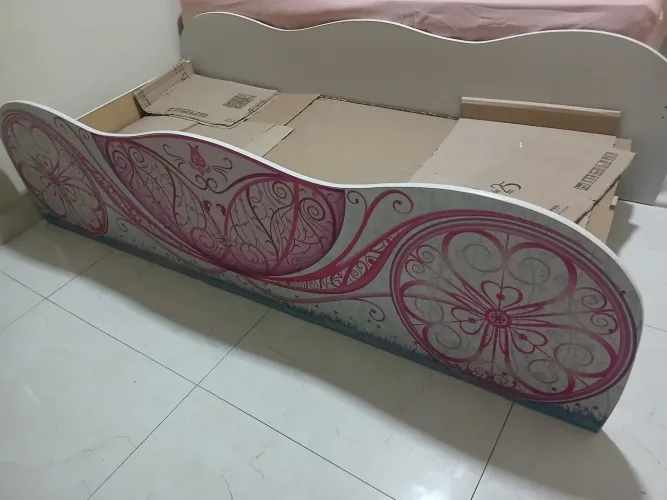 Cama solteira das princesa