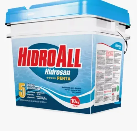 Cloro Piscina Hidroall Penta Balde 10kg