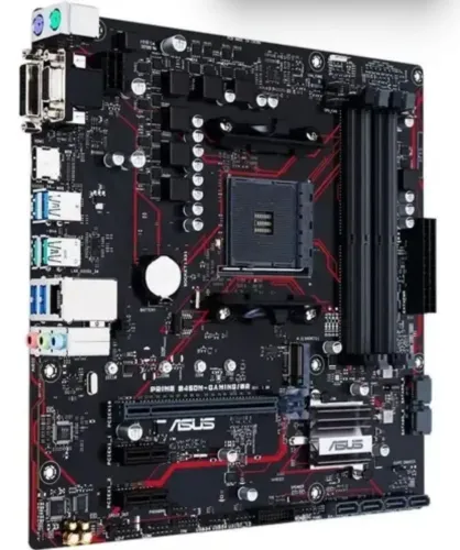 asus prime b450m-gaming/br com Dissipador de Vrm