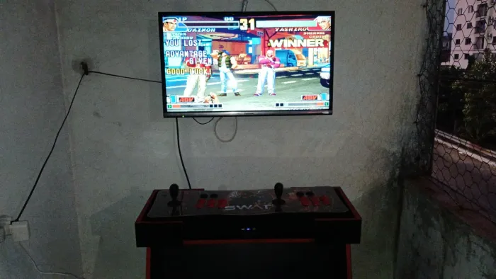 Fliperama retrô portatil