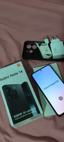 Xiaomi Redmi Note 14 dual sim 4G 8gb 256gb cor preto com apenas 2 meses de uso