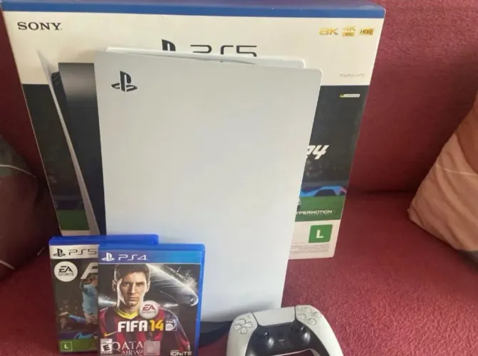 PS5 Fat Mídia Física FC24 + FIFA 14 (leia a descrição)