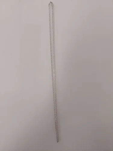 Corrente de prata 3,5 mm 70 cm