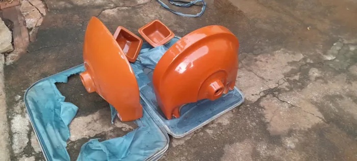Acabamento para banheiro