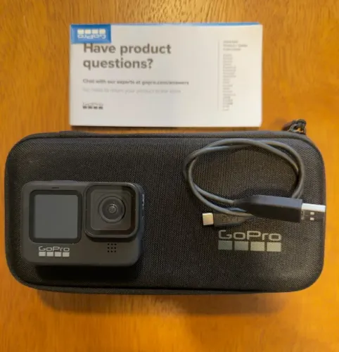 Gopro Hero 9 - Zerada!!! Na case com manual, cabos e tudo. Oportunidade 
