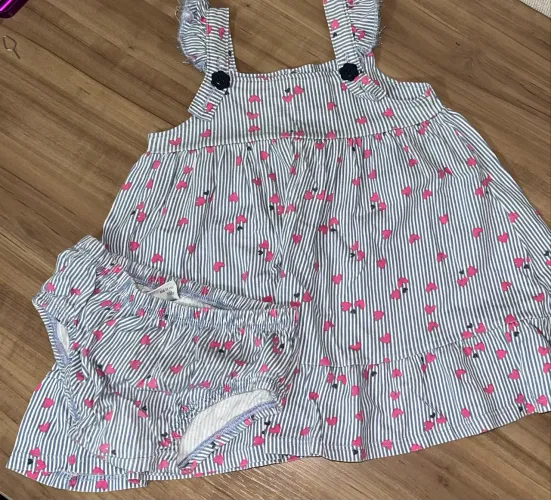 Vestido menina ( precoce, Milon e Carter?s )