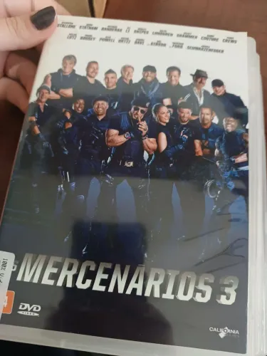 Dvd mercenários 2 e 3