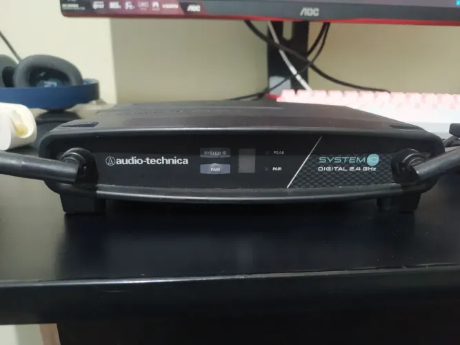 Sistema sem Fio Audio Technica Digital 2.4Ghz
