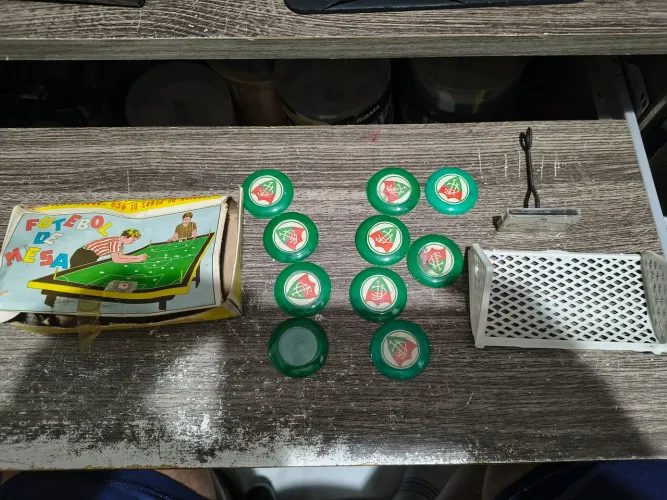 Futebol de mesa - Jogo de botão - anos 80