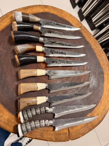 Facas artesanais, Das facas