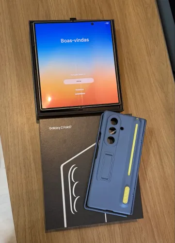 Samsung Z FOLD 7 512GB IMPECÁVEL COMPLETO COM NOTA FISCAL